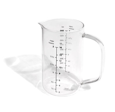 Multi-purpose Glass 2-Cup (0.5 litre) Measuring Cup
